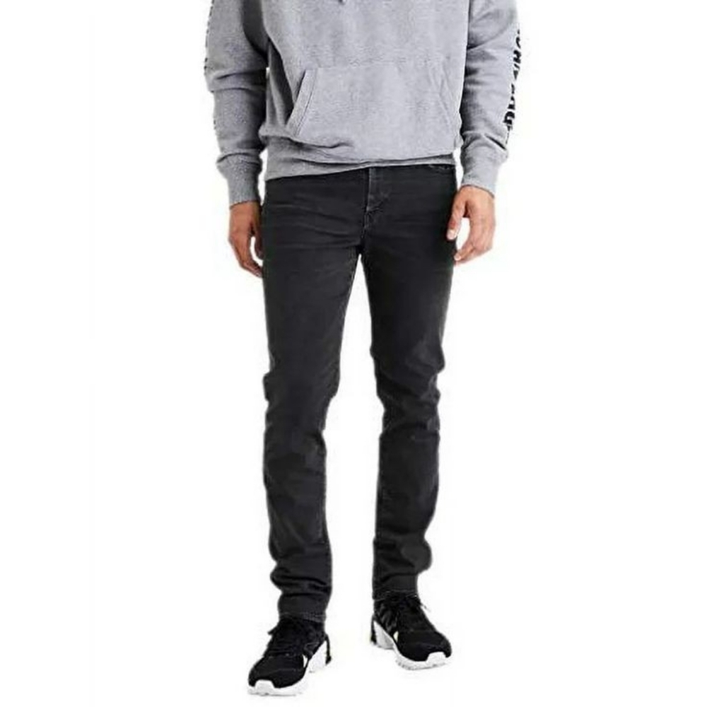AMERICAN EAGLE Airflex Men's Black Slim Straight Flex Jeans